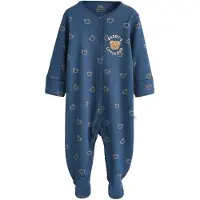 Next Nachtkledij beige / navy / wit