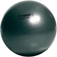 Togu Bodybal Soft - 55 cm - antraciet- trainings bal - fitness bal