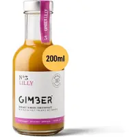 Gimber Sweet Lilly | Biologisch gemberconcentraat | 200 ml | mengsel van gember, passievrucht, ananas en kurkuma.