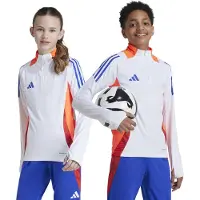 Adidas Tiro 24 Trainingstrui 1/4-Zip Kids Wit Blauw Rood Oranje | 176