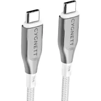 Cygnett USB-C naar USB-C Kabel 1 Meter - Wit