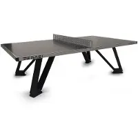 Pegasi Outdoor Pro 2.0 Tafeltennistafel – Permanente Buiten Tafel – ACP 5 mm – 274×152,5×76 cm – Zwart