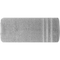 Saba Zilveren Handdoek 70x140 cm - Luxe Katoen