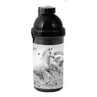 Paso Bidon Konik 550 ml - Zwart, Voor Meisjes, School & Sport