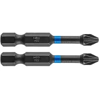 Neo Tools Slagbits PZ2 x 50 mm - 2 stuks