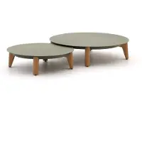Bellagio + 15% kassakorting | Esenta lounge tuintafel ø86 (h:21cm)/ø 68 (h:19cm)