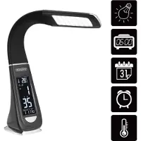 Monzana LED Leeslamp Lilly Zwart