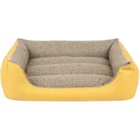 Amiplay Morgan Sofa Hondenkussen Maat S Geel 4in1 ZipClean