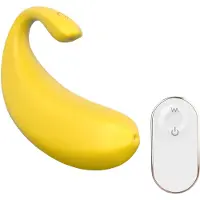 Sex HD - draagbaar app-gestuurd vibratie-ei (geel)