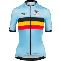 Bioracer - Women's Belgium Icon Classic Jersey - Fietsshirt XXL, blauw