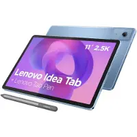 Lenovo Idea Tab 11 8GB 128GB - Polar Blue + Pen MediaTek Dimensity 6300-processor 2,40 GHz , Android 15 of hoger, 128 GB UFS 2.2 - ZAFR0632SE