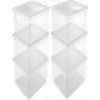 Keeeper bea Kunststof Opbergbak 3 x 18 l Transparant 33,5 x 39 x 18 cm 3 Stuks