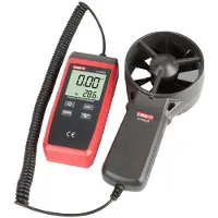 Uni-T UT363S professionele digitale anemometer windmeter voor windsnelheid en temperatuur met LCD display