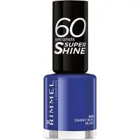 Rimmel 1+1 gratis: 60 Seconds Supershine Nagellak 828 Danny Boy, Blue! 8 ml