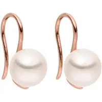Purelei Oorbellen 'Pure Pearl' rose-goud / parelwit