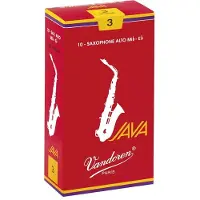 Vandoren Java Red Alto Saxophone Reeds 2.5 (10 Pack)