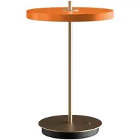 UMAGE Asteria Move Draagbare Lamp Nuance Orange | Brass base