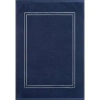 Eurofirany Luxe Katoenen Badmat 50x70cm - Olivia 04 Grijs met Gouden Accent