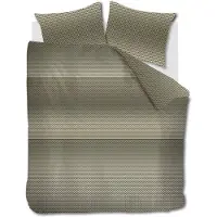 Kardol by Beddinghouse Dekbedovertrek Lofty Olive Green 200x200/220 cm