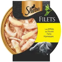 Sheba Kattenvoer - Filets - Kipfilet stukjes in saus - 16x60g