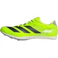 Adidas Loopschoen 'Adizero Distancestar' zilvergrijs / appel / zwart