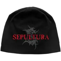 Sepultura Beanie - Logo & Tribals - zwart | Maat Standard