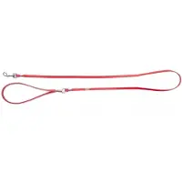 Dingo Hondenriem Leer Classic 0,6x125cm Rood