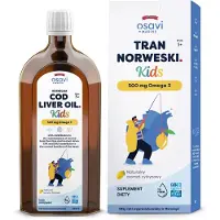 Osavi - Noorse Levertraan voor Kinderen, 500 mg - citroensmaak (500 ml)