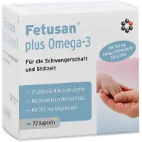 Intercell-Pharma GmbH – Fetusan Plus Omega-3 | 72 Capsules