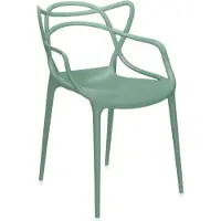 Kartell Masters Stoel Sage Green | 2 chairs