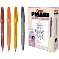 Pentel EFGN Lettering & Kalligrafie Set - Leer Handlettering