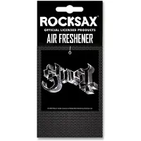 Rocksax Ghost - Chrome Logo Luchtverfrisser - Zwart