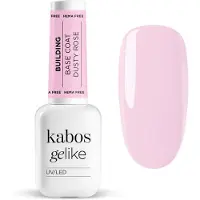 Kabos Kleurrijke basis voor opbouw Gelike Building Base Coat Dusty Rose / Stoffig roze 10ml