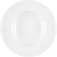 Lubiana Kaszub ART Diep Bord 24 cm Wit met Vlekken