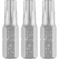 Graphite Torx T30 Bits 25mm - 3 Stuks