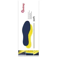 Pedag Soft | Inlegzolen | Zacht loopcomfort | Citroengeur | Maat: 36 t/m 48