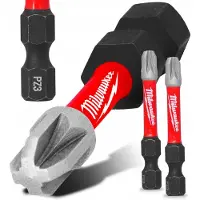 Milwaukee SHOCKWAVE PZ3 Impact Bits 50mm - 2 Stuks
