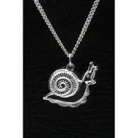 MOOYE ® - Collectie Zilveren Slak ketting hanger