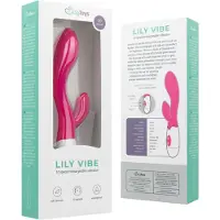EasyToys Lily 2.0 - oplaadbare rabbit vibrator - clitorisstimulatie - roze
