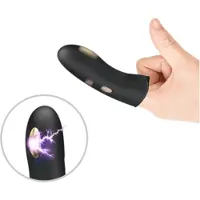 Pretty Love Marico - elektrische vinger vibrator - zwart