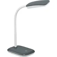 TRIO REALITY BOA - Tafellamp - Titanium - incl. 1x SMD 3,5 W - 4-stappen TOUCH - Flexibel