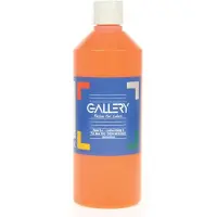 Gallery plakkaatverf, flacon van 500 ml, oranje