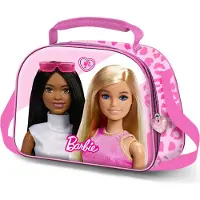 KARACTERMANIA - Barbie - Fashionista-3D - Thermische Lunchtas - Snack - Roze