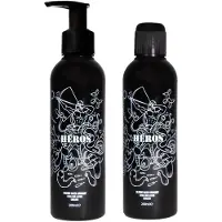Heroes Heros Siliconen Glijmiddel inclusief DOSEERPOMP - 2x 200ml | NIEUW!