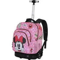 KARACTERMANIA Disney Minnie Mouse Journey 32x25x47 Cm 37.60l Wheeled Backpack Roze Kinderen