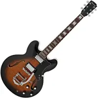 Hartwood Revival Legend TR Semi Acoustic Guitar Sunburst