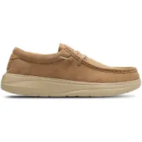 HeyDude Instapper Men Wally COMF Suede Tobacco Brown / Irish Cream-Schoenmaat 43
