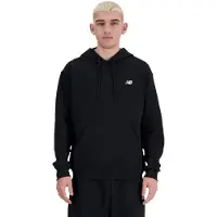 New Balance Sweatshirt 'Essentials' zwart / wit