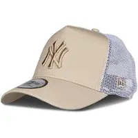 New Era Pet 'NOS LEAGUE ESS EF NEYYAN' lichtbeige / wit