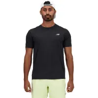 New Balance Functioneel shirt 'Athletics' grijs / zwart